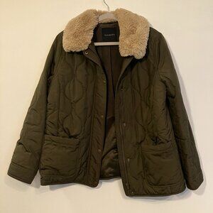 Talbot's Quilted Bomber Jacket